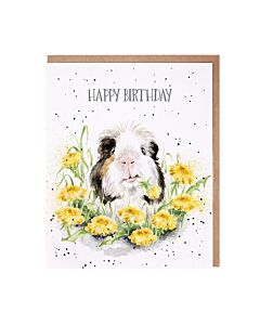 Wrendale Designs "Hoppy Birthday" Hare Birthday Card
